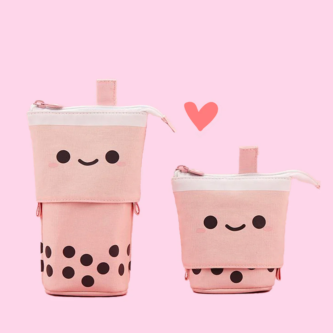 Bubble Tea Extendable Pencil Case