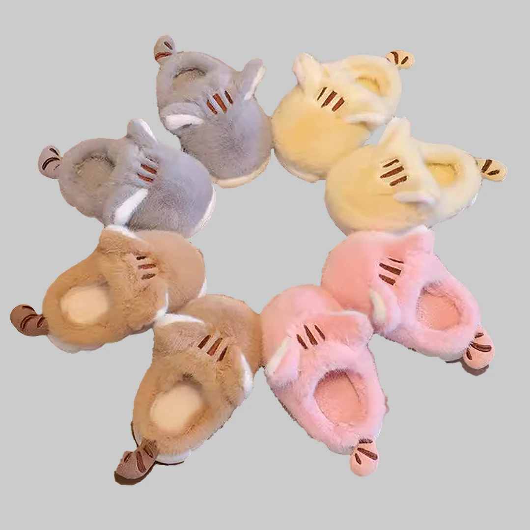 Mini Me ~ Furry Morris Slippers - Image 2