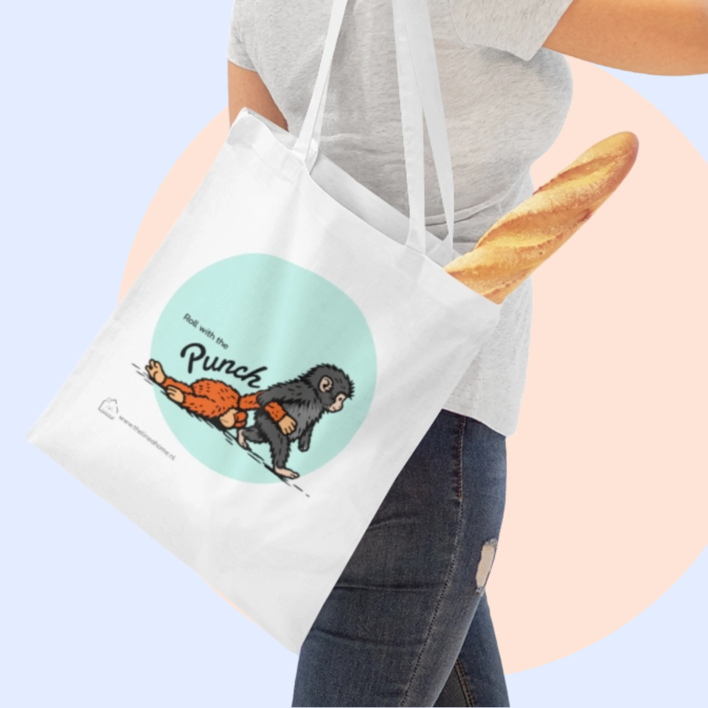 PUNCH The Monkey Tote Bag - Image 2