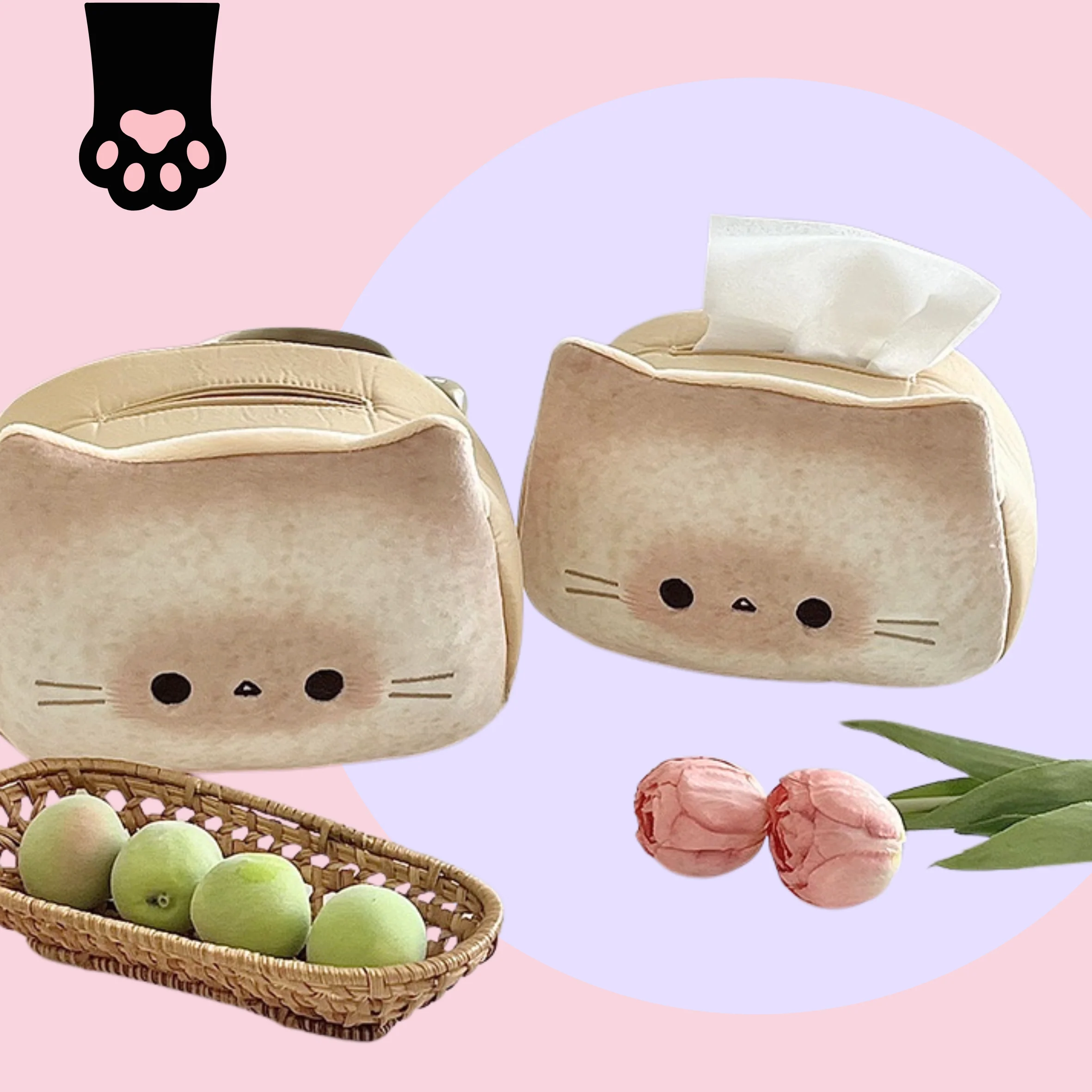 Meowy Kitty Tissue Box - Image 2